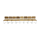 Série de 8 chaises B32 Marcel Breuer