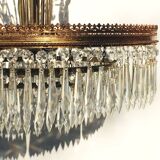 Lustre  cascade Vintage 60s. Hollywood Regency