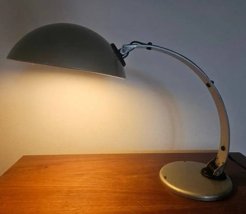 Rare Adjustable Midcentury Table Lamp, 1970s