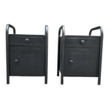 Pair of vintage bedside tables