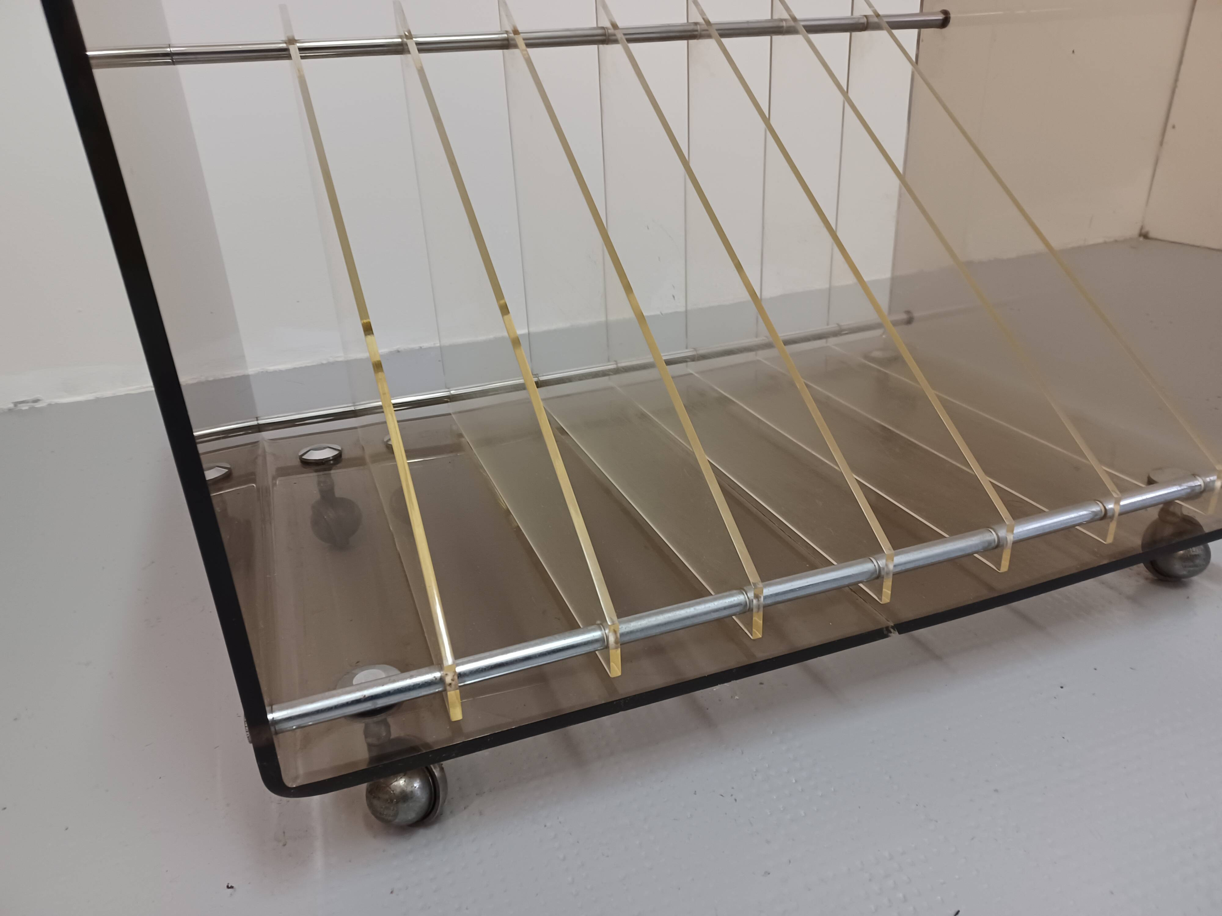 Vinyl table, Roche Bobois, 70'S