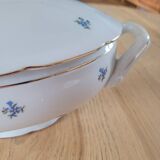Vintage porcelain vegetable dish / soup tureen