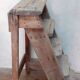 Old stepladder h89cm decorative artisan workshop