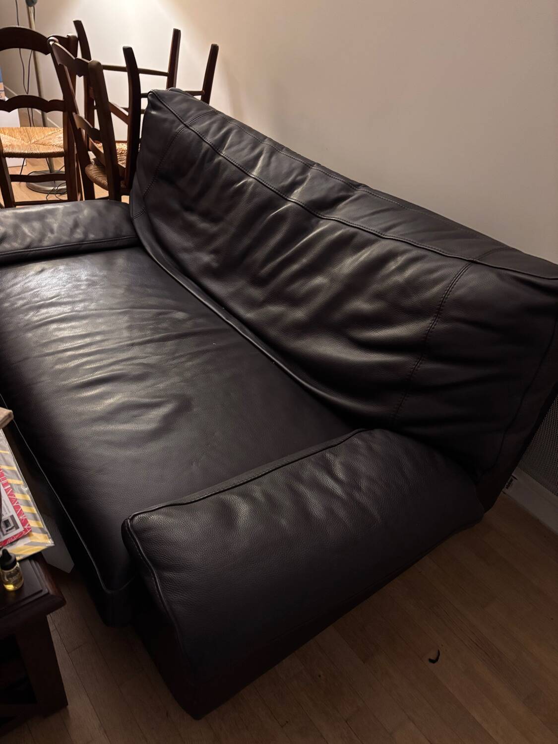 Steiner leather sofa