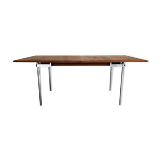 Hans Wegner refinished extension dining table in teak by Andreas Tuck, 1960s