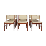 Vintage teak lounge chairs, Denmark, by MCM