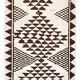 3x10 Brown Cream Kilim Runner Rug 82x320Cm