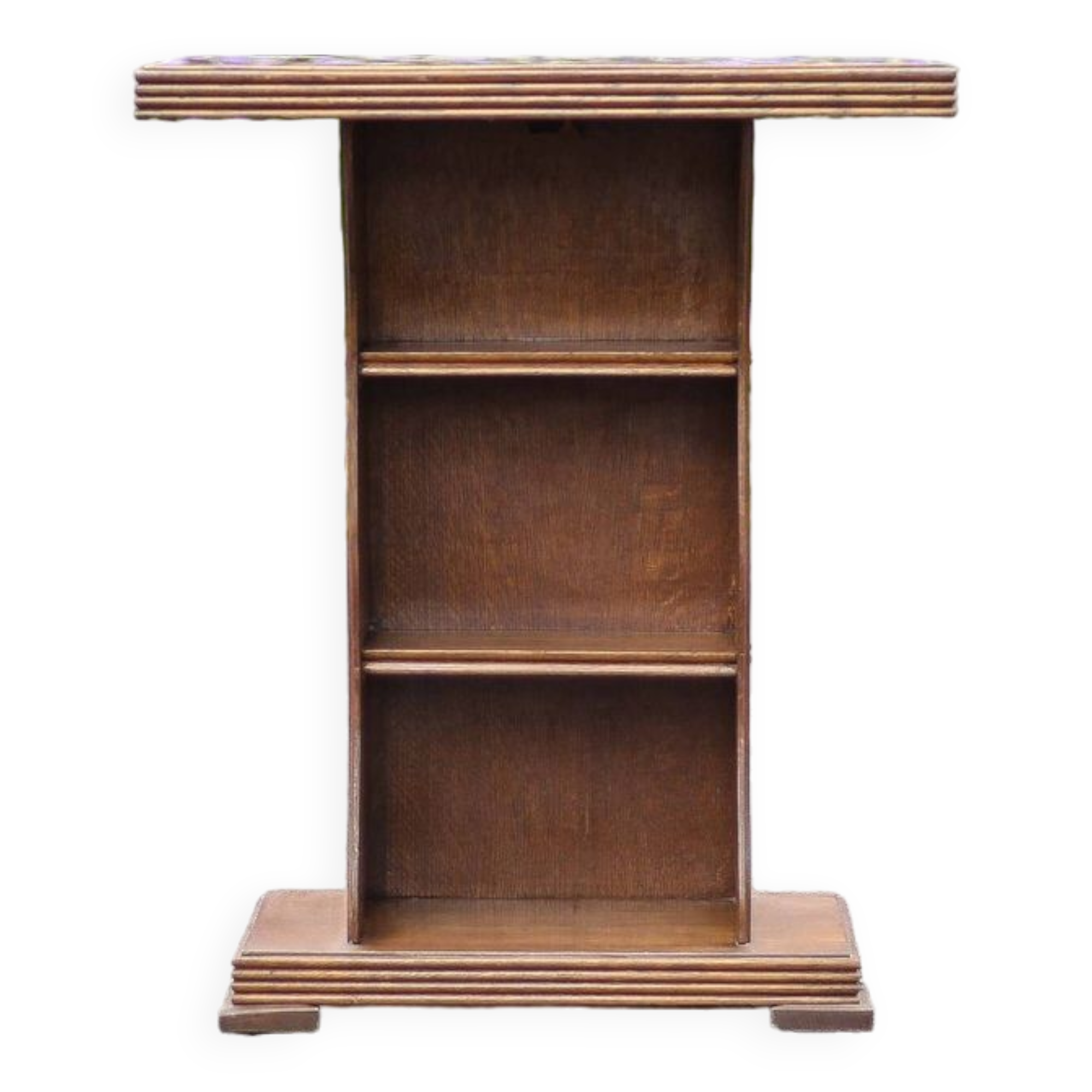 Vintage wooden furniture, wooden console, altar, end table, desk
