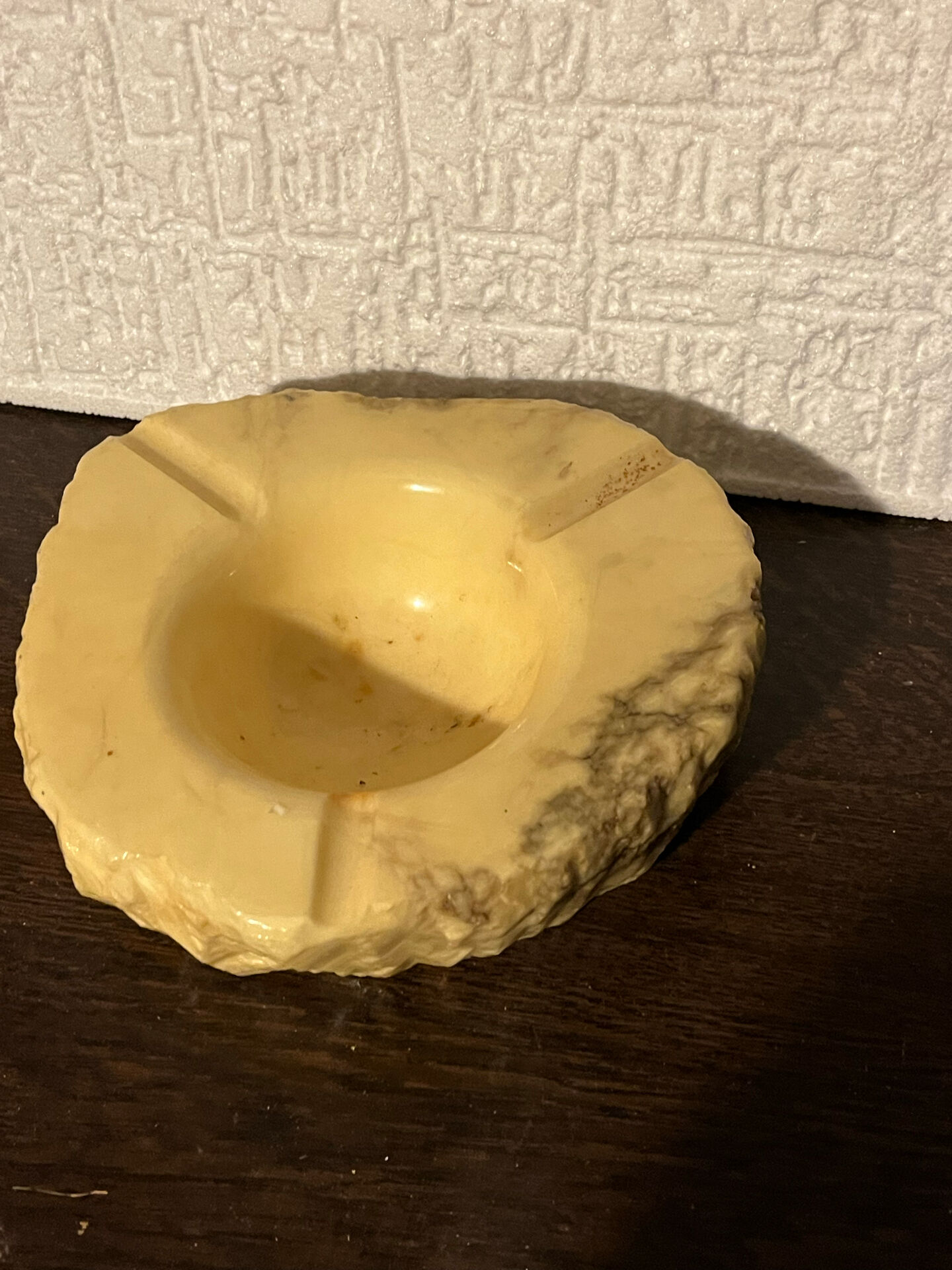Alabaster ashtray