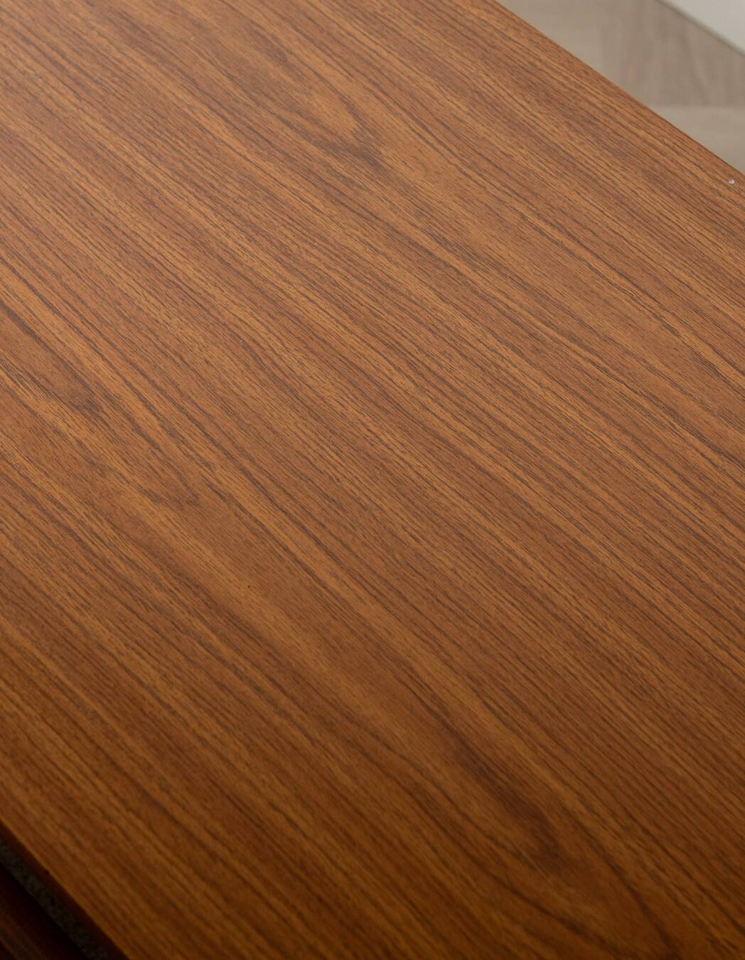 Vintage Teak Coffee Table Louis van Teeffelen Attributed Reversible Top