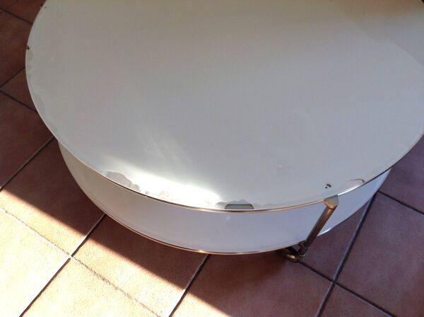 Table Basse Strind par Ehlen Johansson pour Ikea, Suède, vintage 1980