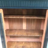 Black library showcase Napoleon cabinet of curiosities dresser