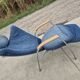 vintage memphis style Skipper relax chair Bonaldo 1980s postmodern