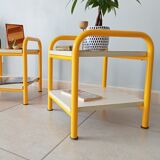 Pair of 80s bedside tables