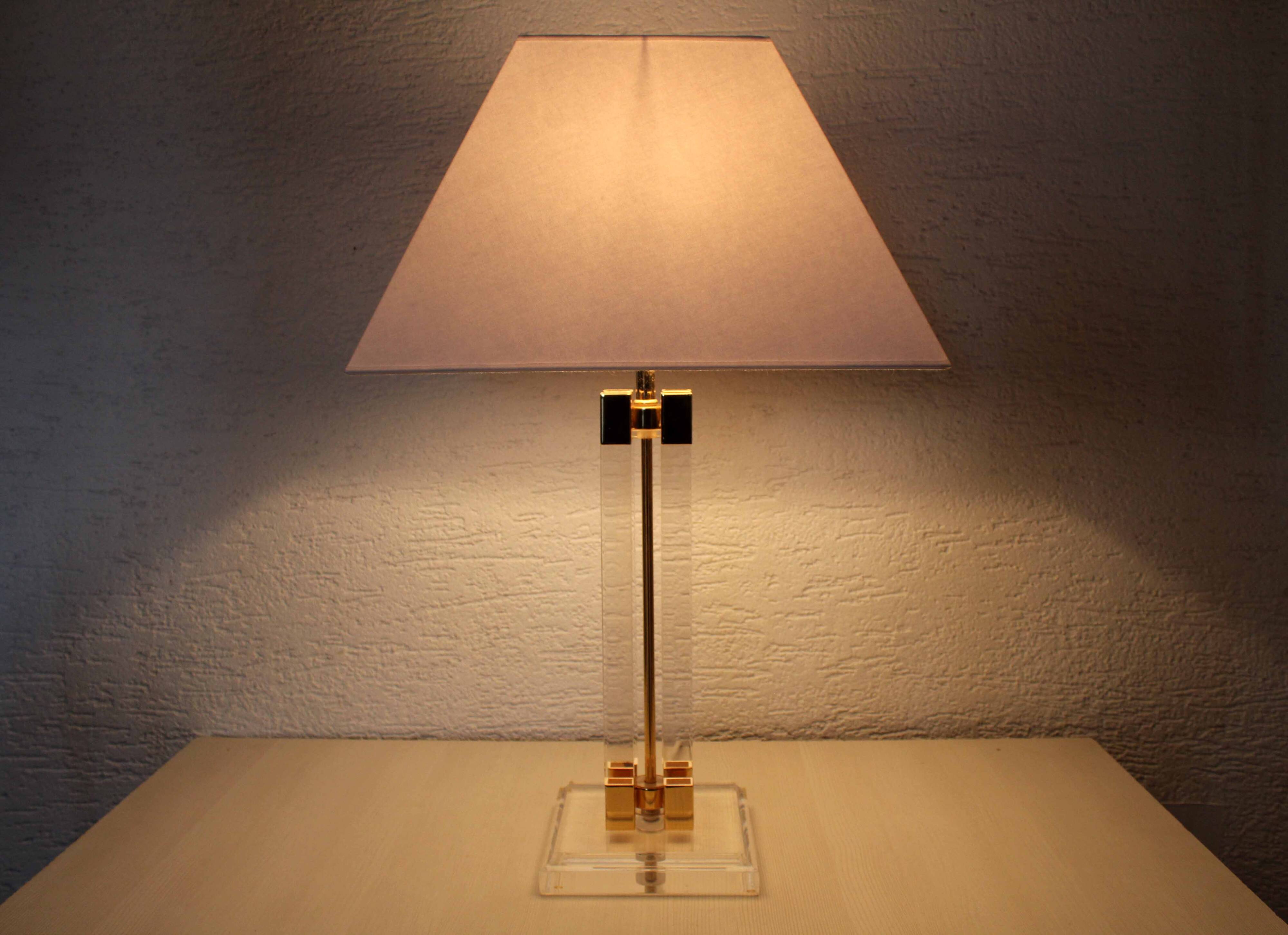 Regency style lamp by faschian design 1970