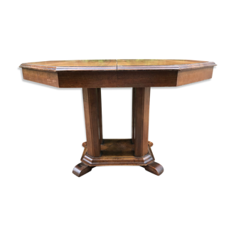 Octagonal dining table