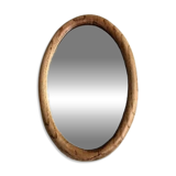 Antique wooden mirror