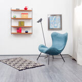 Armchair Madame, 50s, blue