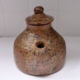 Pyrite stone teapot. 1960s. Numbered.