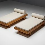 Daybed by Charlotte Perriand for Méribel Les Allues, France, 1960s