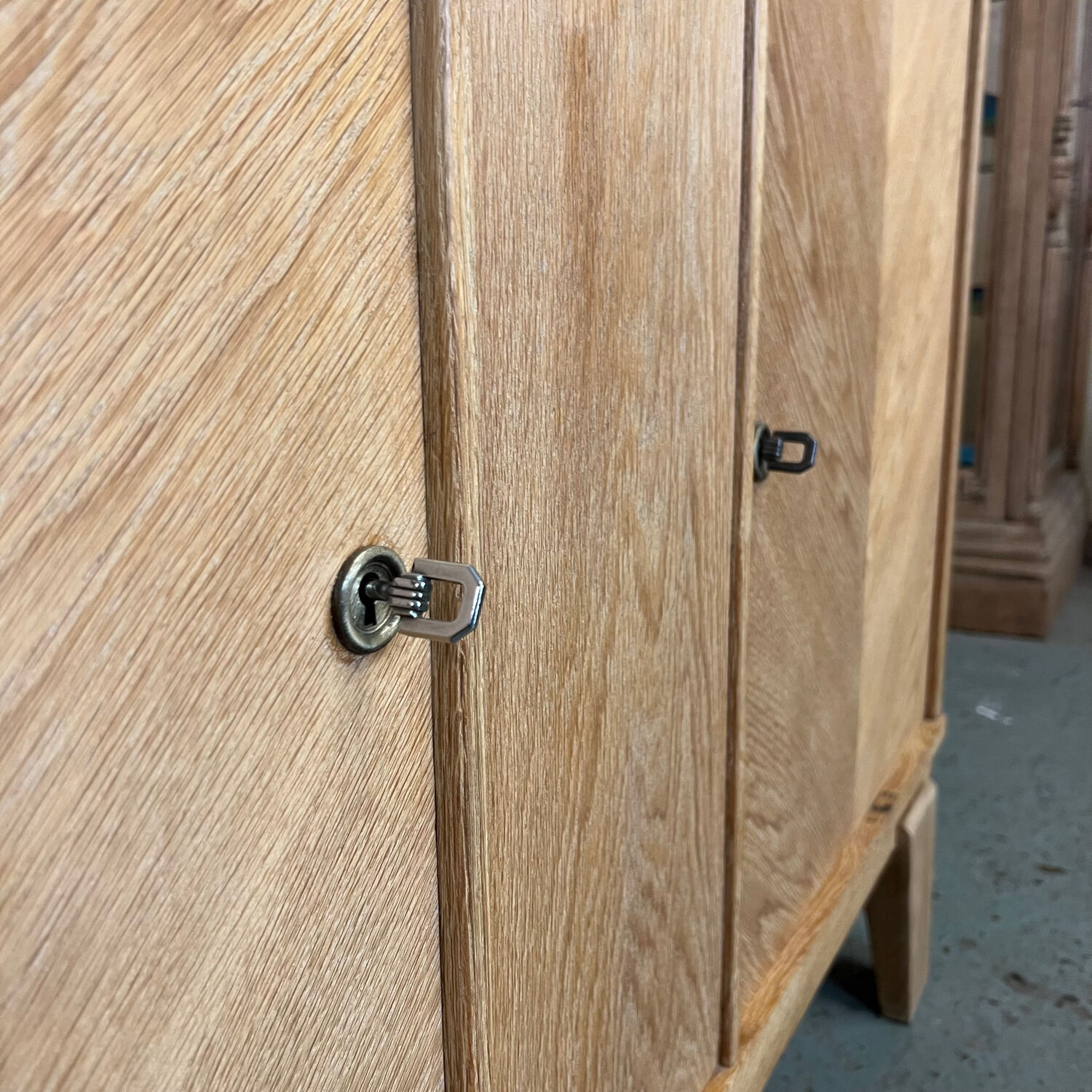 Vintage sideboard two oak doors