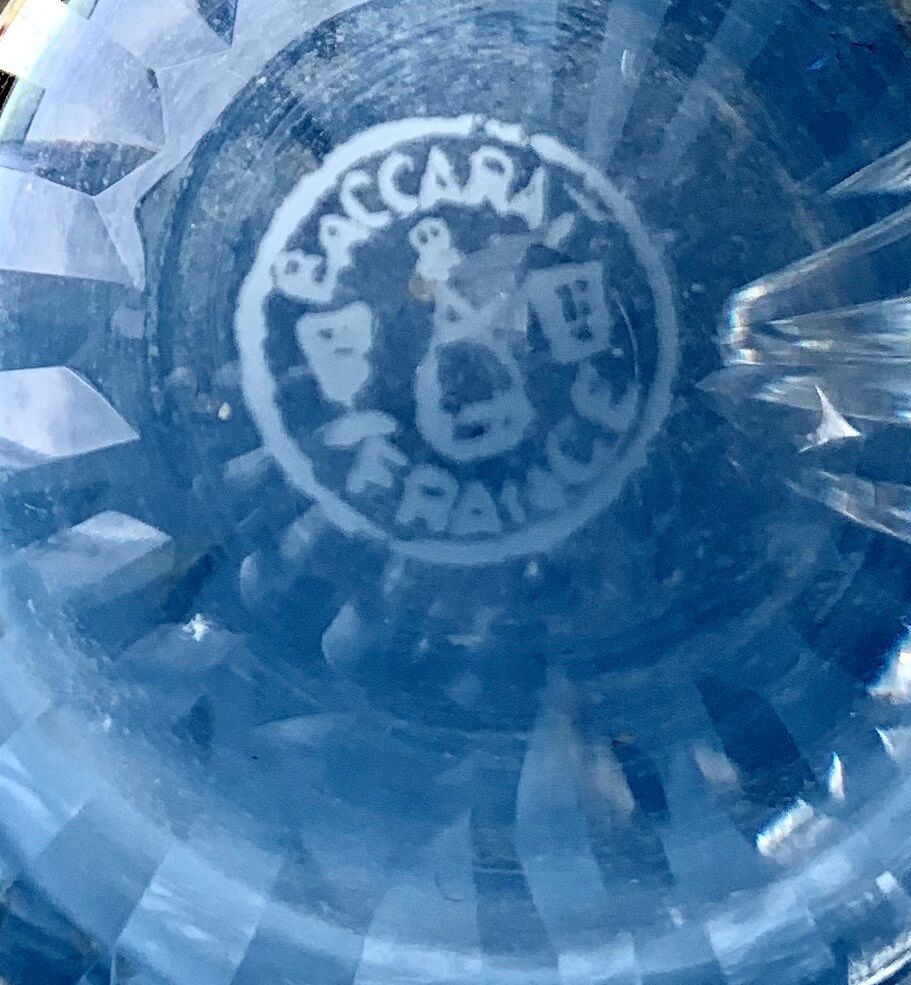 Verres Baccarat