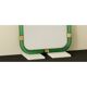 Italian Monumental Rectangular "Torciglione" Wall Mirror Murano Glass