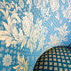 Pair of munari armchairs in antique vintage 1950s fabric