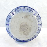 Large pitcher with gres Blue Ceramic ALLEMENAND WESTERWALD Meal scene
