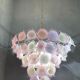 Lustre italien multicolore Murano