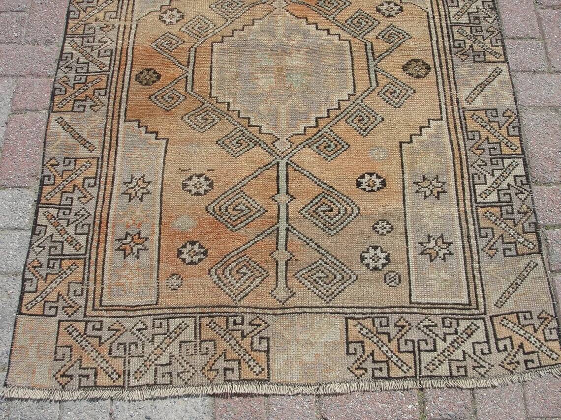 Red carpet runner medium office rug - wool living room rug
