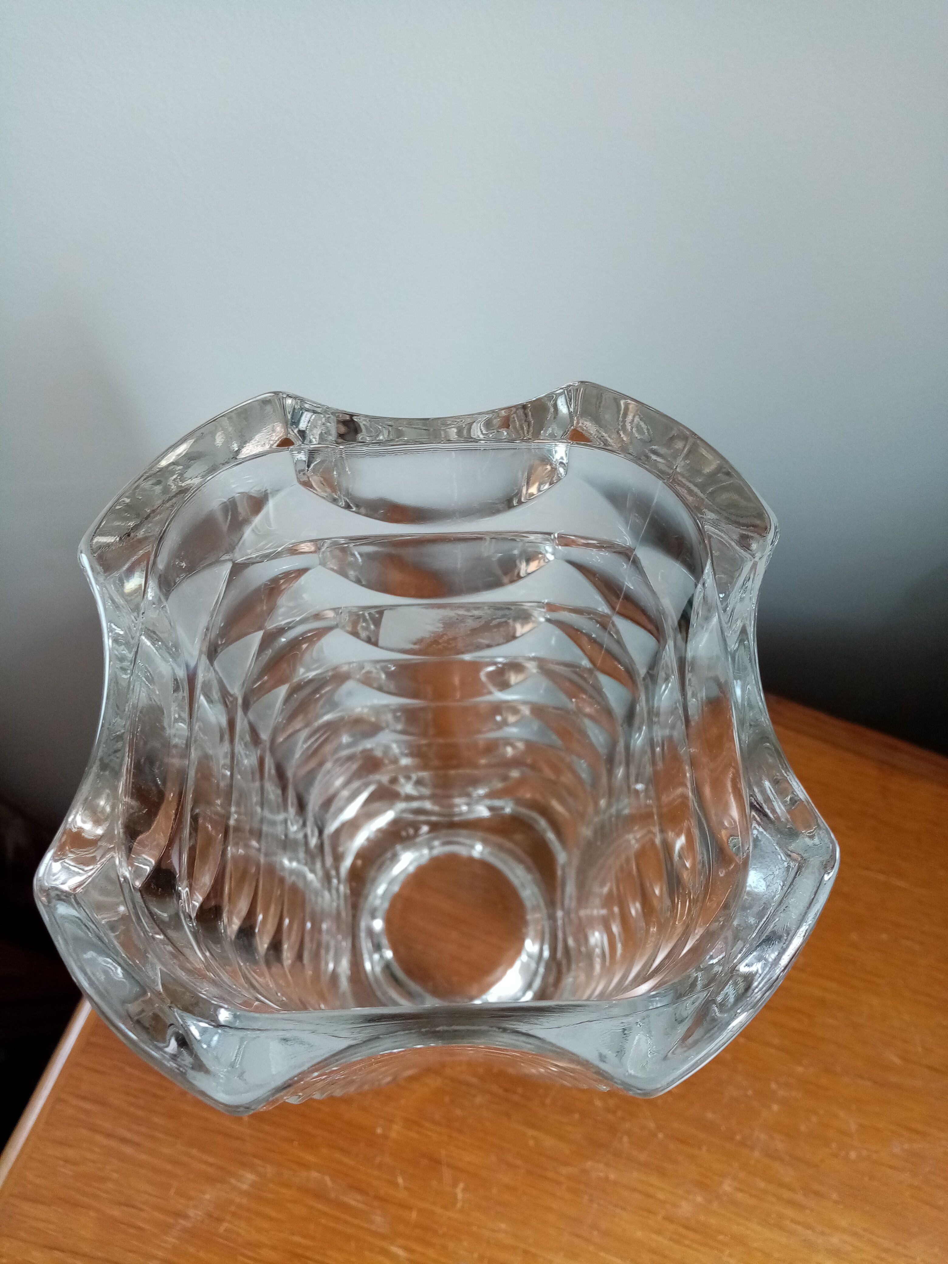 Art Deco glass vase