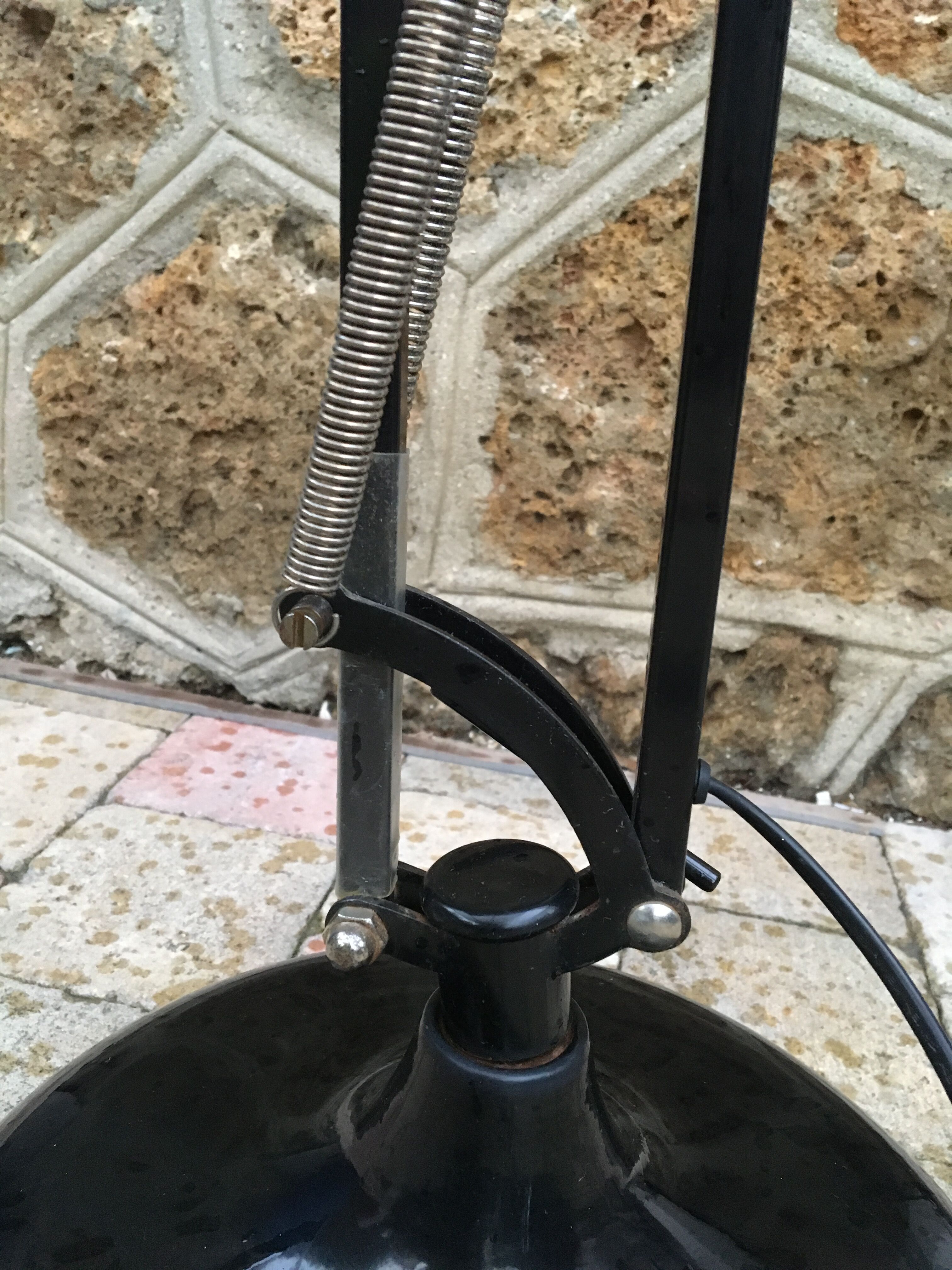 Industrial floor lamp 60s