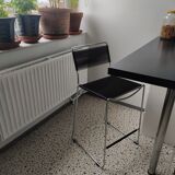 High stools Spaghetti dark gray design Giandomenico Belloti , edit by Alias
