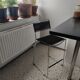 High stools Spaghetti dark gray design Giandomenico Belloti , edit by Alias