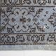 Turkish All-Over Floral Light Blue Vintage Runner Rug, 61x207Cm