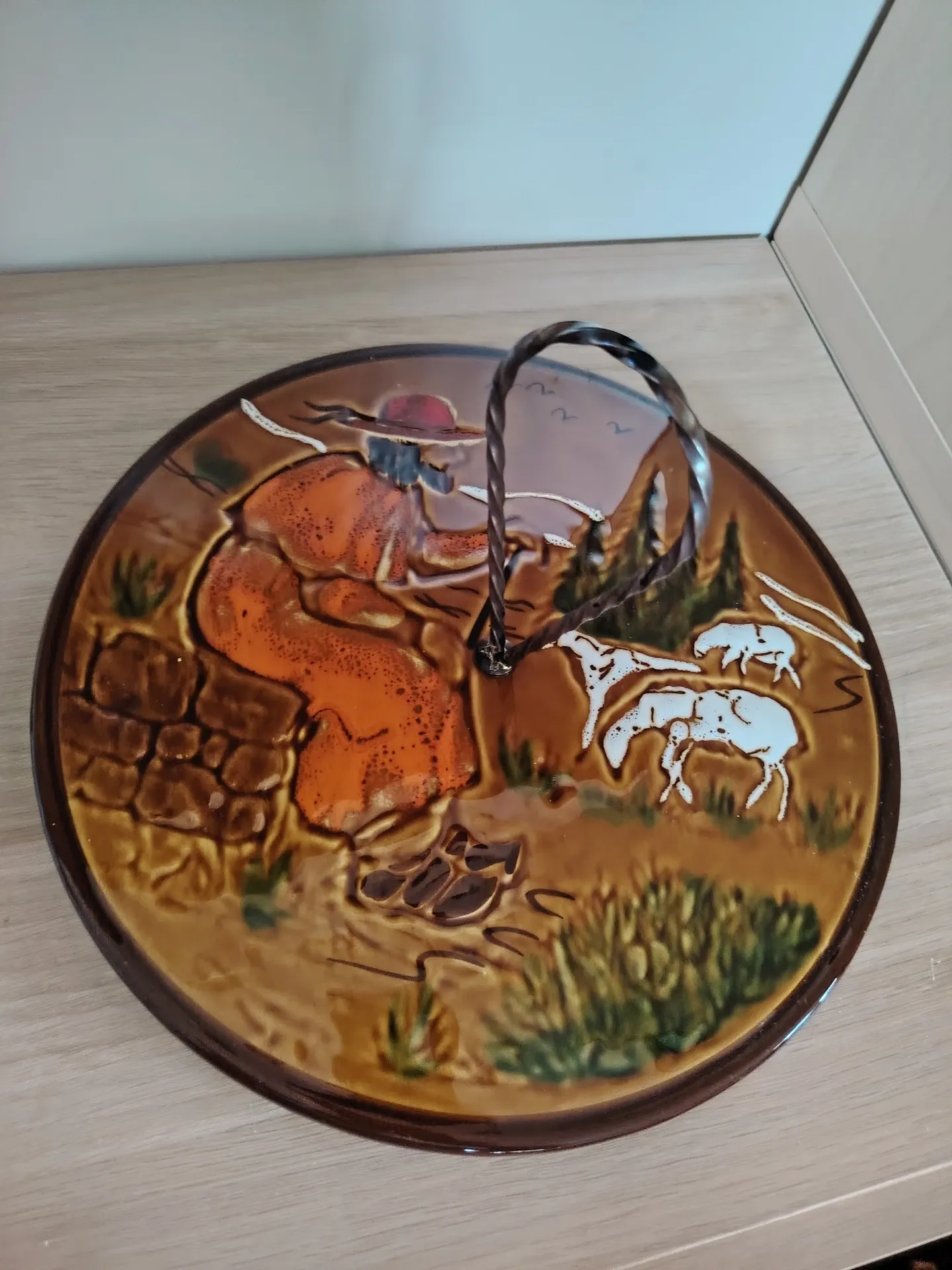 Plateau Vallauris, the shepherd and his sheep