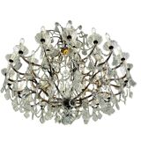 Italian 1920-30’s Crystal drops Chandelier
