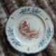 10 antique flat plates "Louis XIII" Choisy le Roi