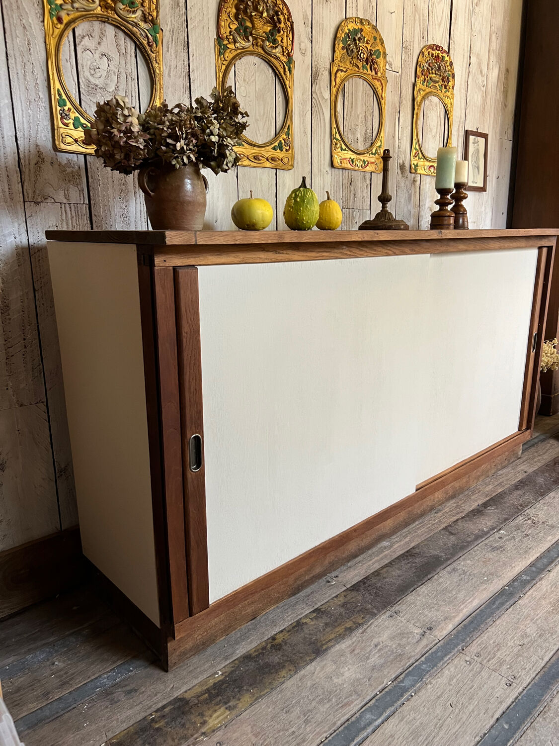 Sliding door enfilade