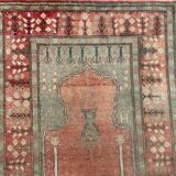 Vintage turkish oushak rug 150x86 cm carpet