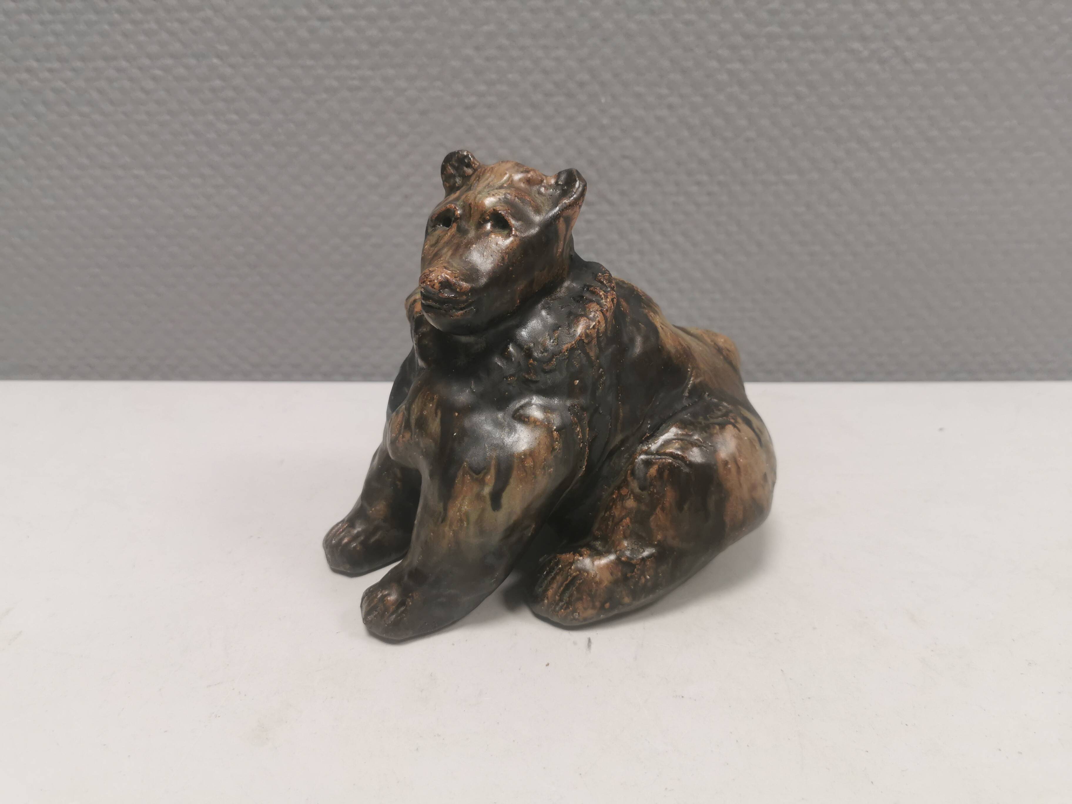 Beautiful ceramic bear, Danish and estimated to be from the 1960-70s.