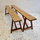 Pair of benches