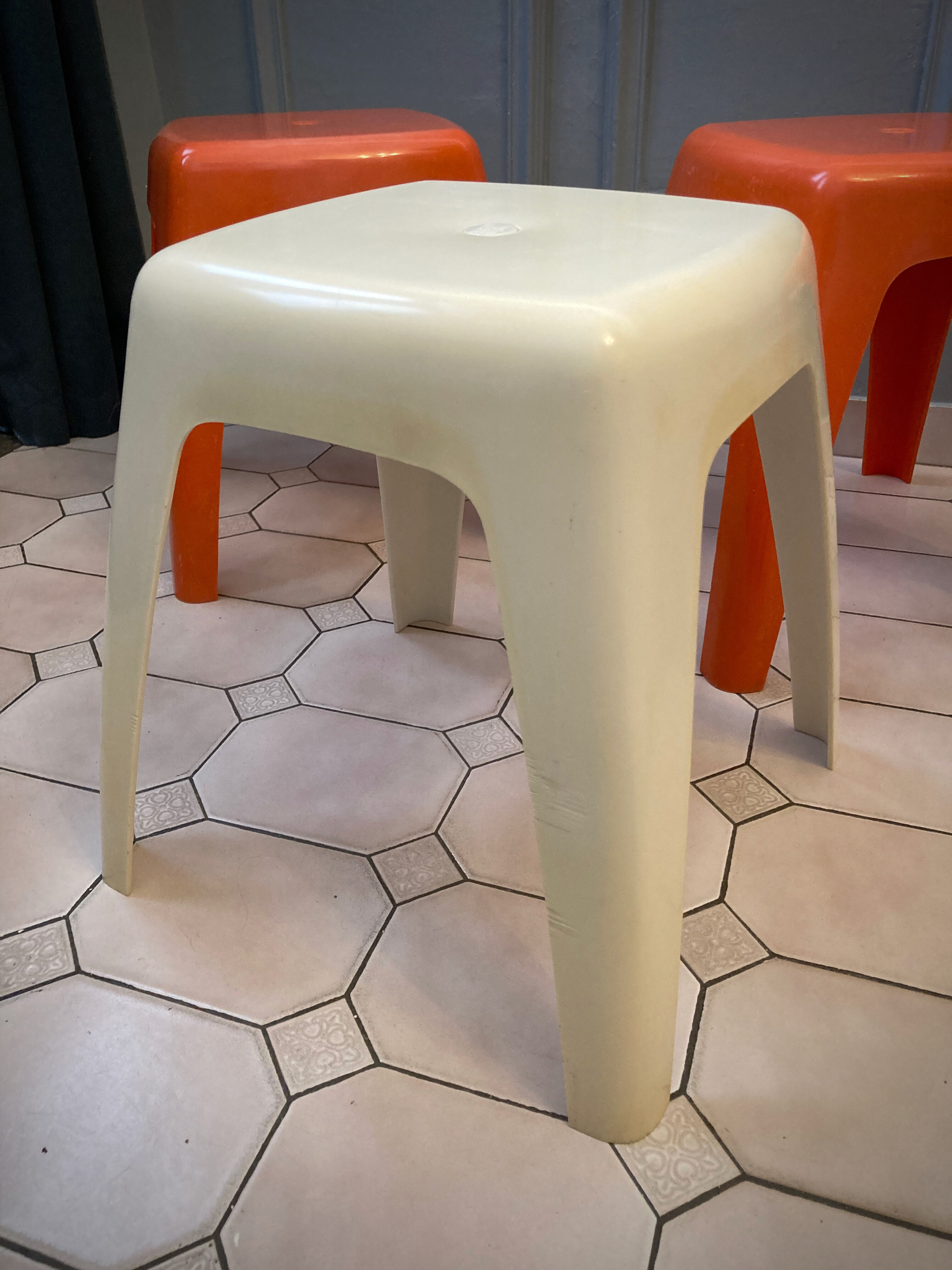 Trio of Vintage FLAIR stools
