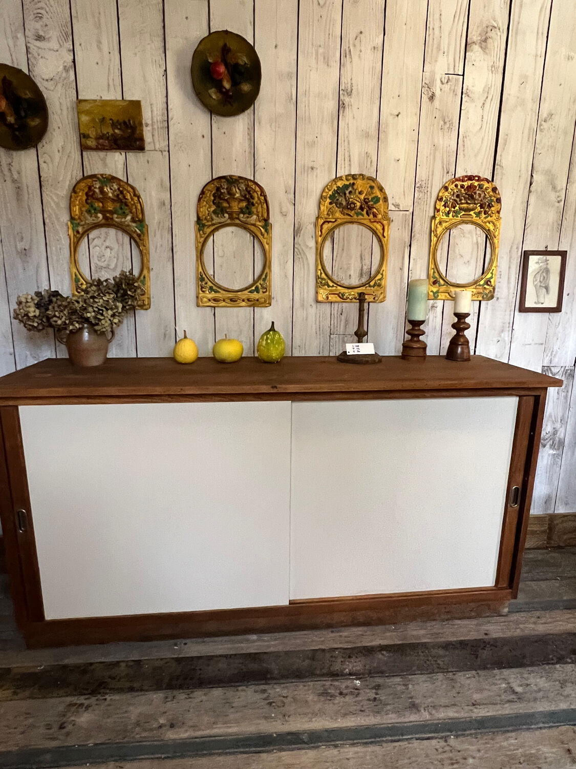 Sliding door enfilade