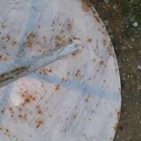 Vintage wrought iron garden table