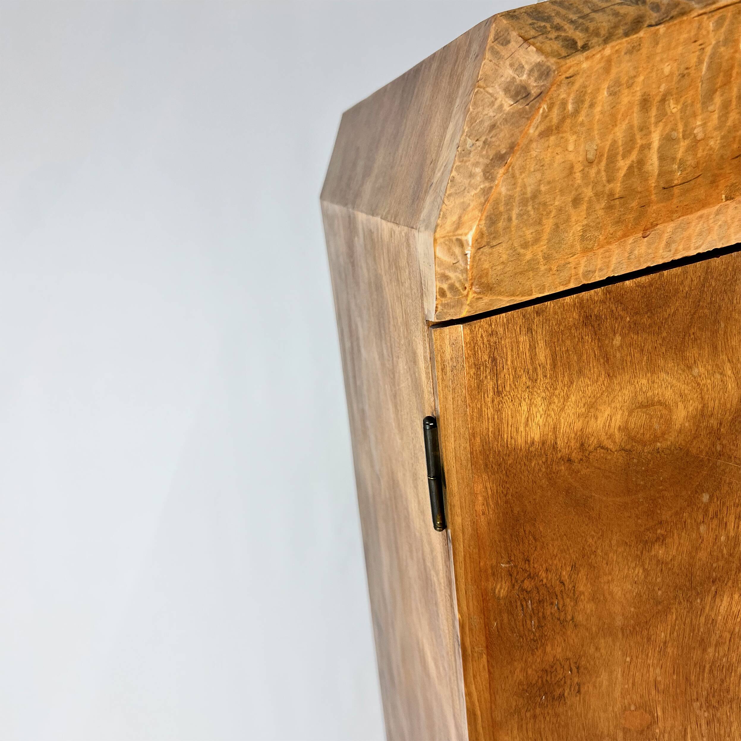 Anthroposophical Handmade Wardrobe, Netherlands, 1940s