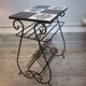 Table d'appoint de 1960 pour disques vinyl