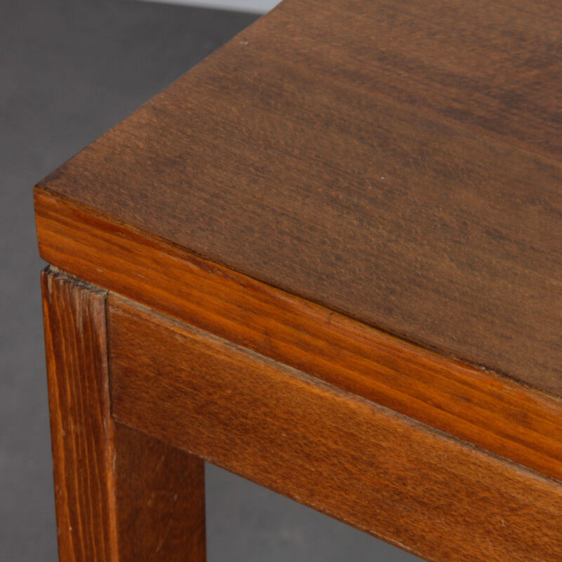 Vintage wooden desk from the 1970s