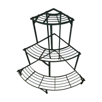 Old florist shelf door metal plants